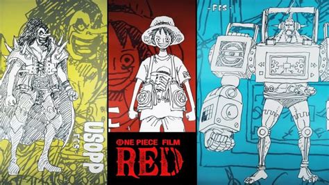Revelado Visual Para O Novo Filme De One Piece Red ワンピース Piecings