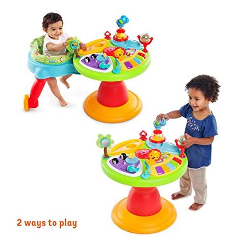 bright starts 3 in 1 around we go activity center and table ages 6 months plus pricepulse