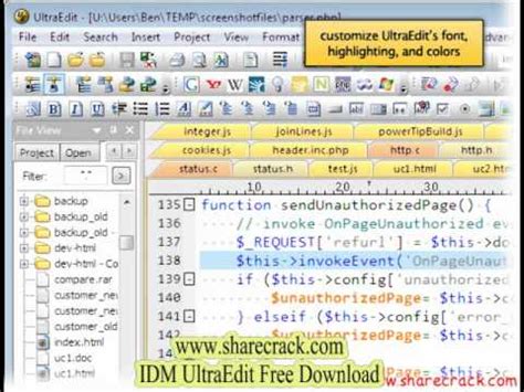 After one month you'll be asked to register. IDM UltraEdit Free Download Links - YouTube