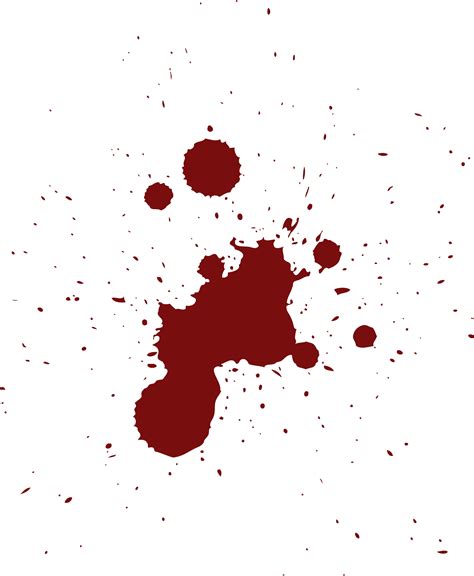 Blood Drawing Clip Art Blood Splatter Png Png Download 16001201