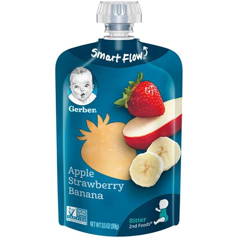 (4.7) out of 5 stars 19 ratings, based on 19 reviews. Gerber Stage 2, Apple Strawberry Banana Baby Food, 1 Pouch ...