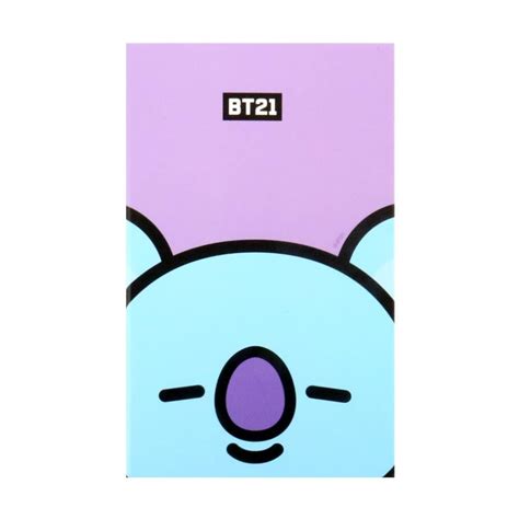 Line Friends Bt21 Diary S Size Sticker Photo Frame Card Koya In