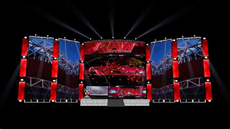 WWE Raw Stage 2014 2015 3D Warehouse