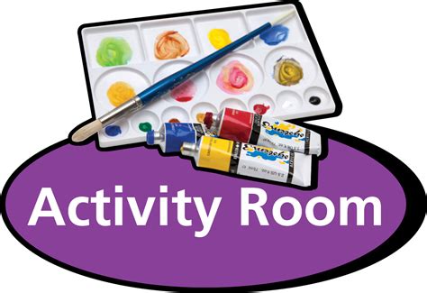 Activity Room Sign 300 X 320mm Stocksigns
