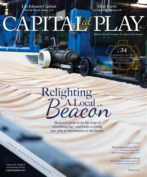 Capital At Play January 2017 By Capital At Play Magazine Issuu