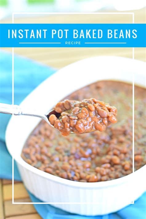 Easy Instant Pot Baked Beans Recipe Naturally Gluten Free This No Soak