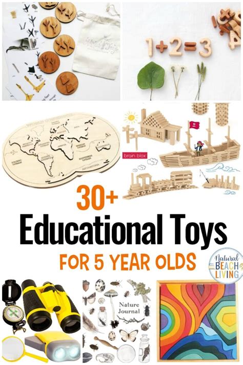 30 Educational Toys For 5 Year Olds Best Toys Natural Beach Living