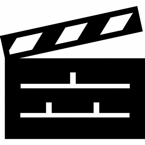 Cinema Clapboard Clapper Clapperboard Film Movie Icon Download
