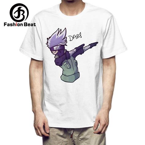 Buy Fashionbeat Funny Naruto Kakashi T Shirts Dab Street Casual Style