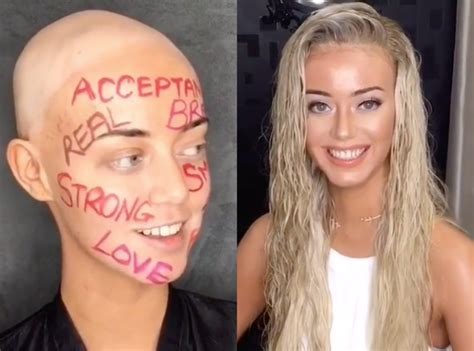 this model is embracing her alopecia—and showing off an amazing wig in the process self