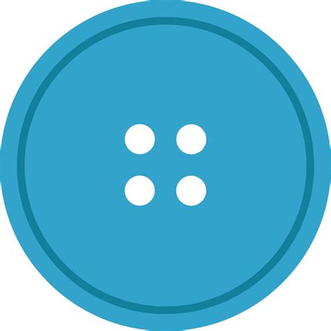 Download Blue Round Cloth Button With 2 Hole Png Image For Free