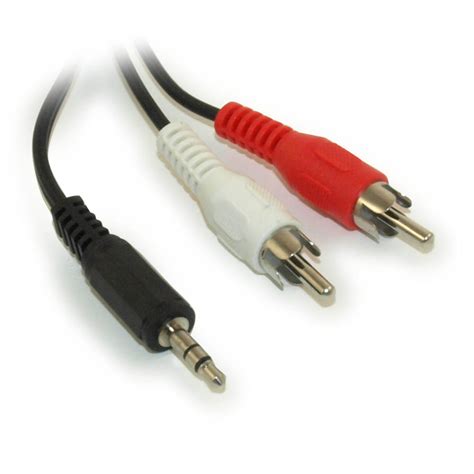 My Cable Mart 15ft 35mm Mini Stereo Trs Male To Two Rca Male Audio