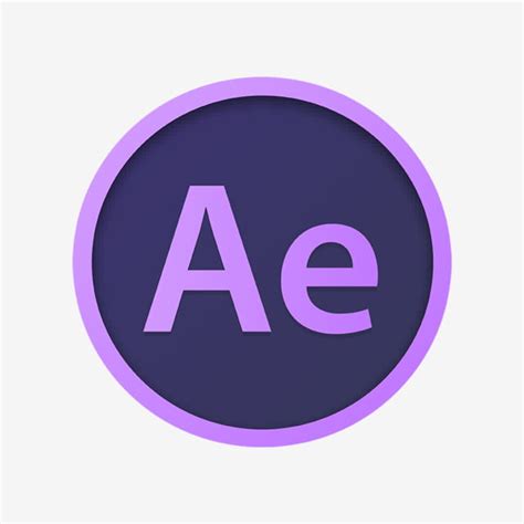 Adobe After Icon Logo Template for Free Download on Pngtree