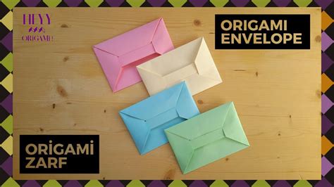 Easy Origami Envelope How To Make Easy Paper Origami Envelope Youtube