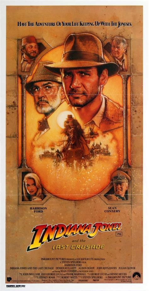 Indiana Jones And The Last Crusade Indiana Jones Und Der Letzte Kreuzzug Cartazes De