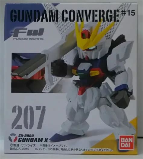 Bandai Fusion Works Fw Gundam Converge 15 Gundam X 207 3500 Picclick