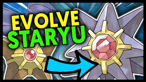 How To Evolve Staryu Into Starmie On Pokemon Crystal Youtube