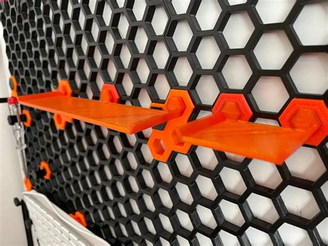 Honeycomb Storage Wall By RostaP Download Free STL Model Printables Com