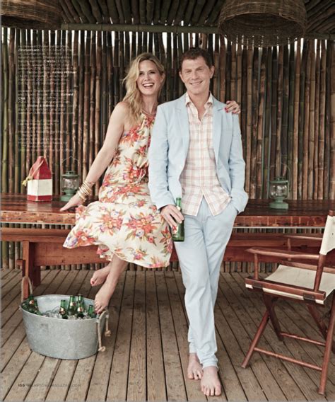 Bobby Flay And His Wife Stephanie March At Their Montauk Home Photo