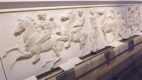 British Museum Parthenon Frieze Panathenaic Procession Flickr