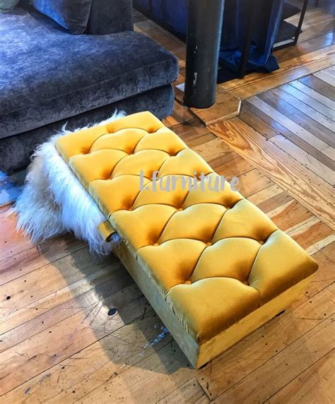 Details about * BRAND NEW ! Ottoman storage footstool box velvet