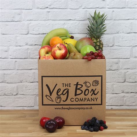 The Large Fruit Box The Veg Box Company