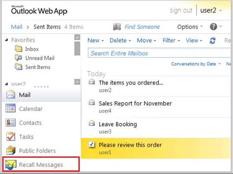 In Microsoft Outlook How To Recall Deleted Makequality