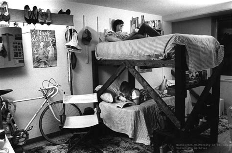 A Look Back Dorm Rooms Over The Years Washington University In St Louis