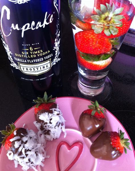 💝sinful sweet vodka soaked chocolate covered strawberries to share with my sweetheart💝 inlove