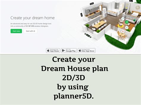 Create Your Dream House Plan 2d3d By Using Planner5d Civilengi
