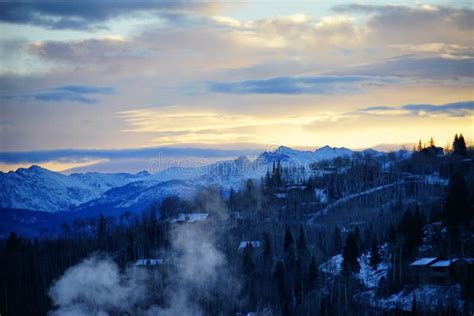Colorado Snow Mountain Stock Photo Image Of Country 107708882