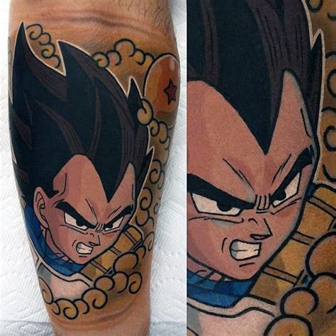 40 Vegeta Tattoo Designs For Men Dragon Ball Z Ink Ideas Vegeta