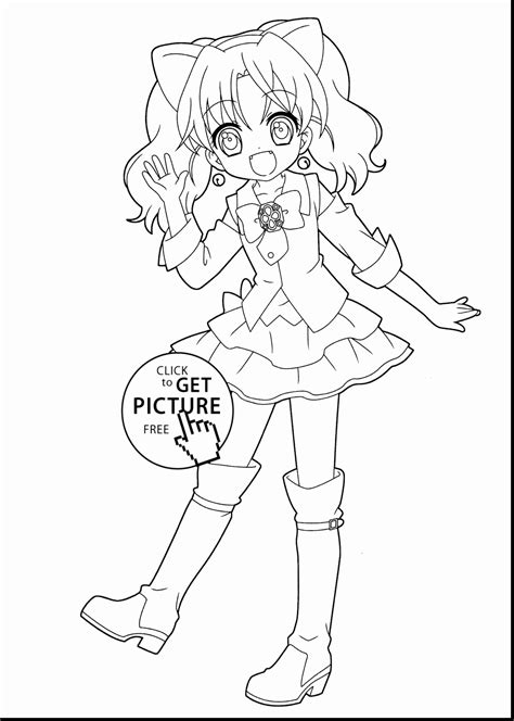 Get 31 Pages Cute Anime Chibi Anime Cat Girl Coloring Pages