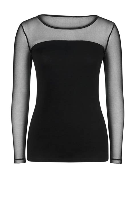 tall women s clothes at long tall sally tall girl apparel and tallcrest shoes black mesh top