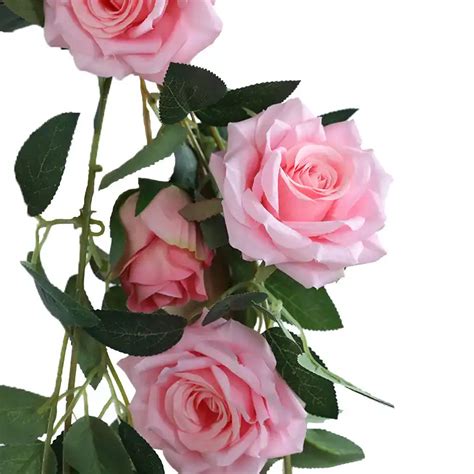200 Cm Artificial Rose Flowers Vines Fake Roses Flower Vine Ivy Wedding