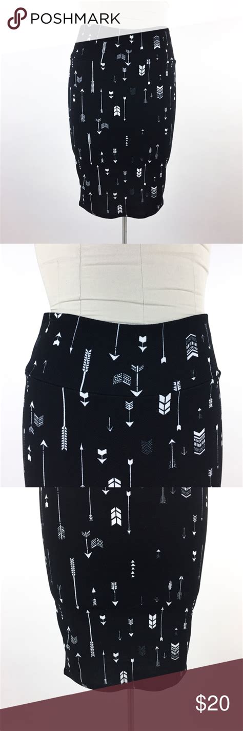 Lularoe Black Arrows Cassie Skirt Sz Xs Textured Cassie Skirt Skirts Black Arrows