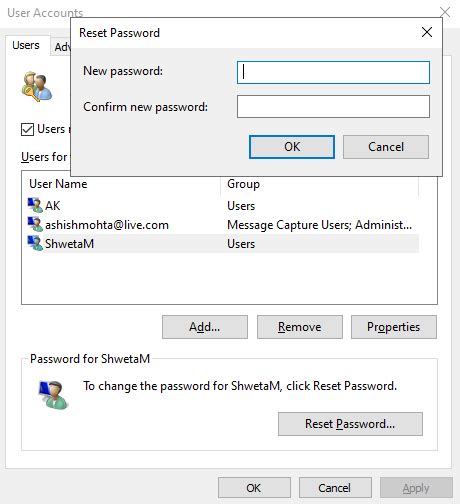 If so, things will be so easy! How to change another User's password in Windows 10