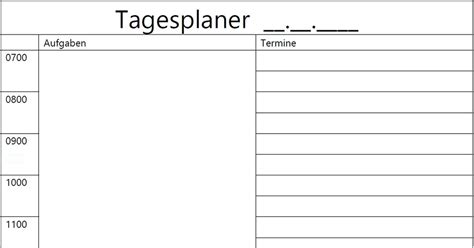 Der tagesplan | die tagespläne. Pin auf Распечатать
