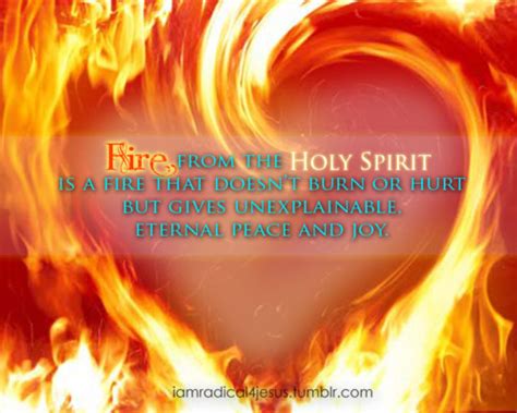 Holy Spirit Fire Arrested By Grace