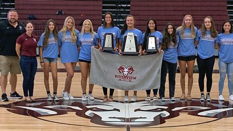 Riverview High Honors State Championship Volleyball Team