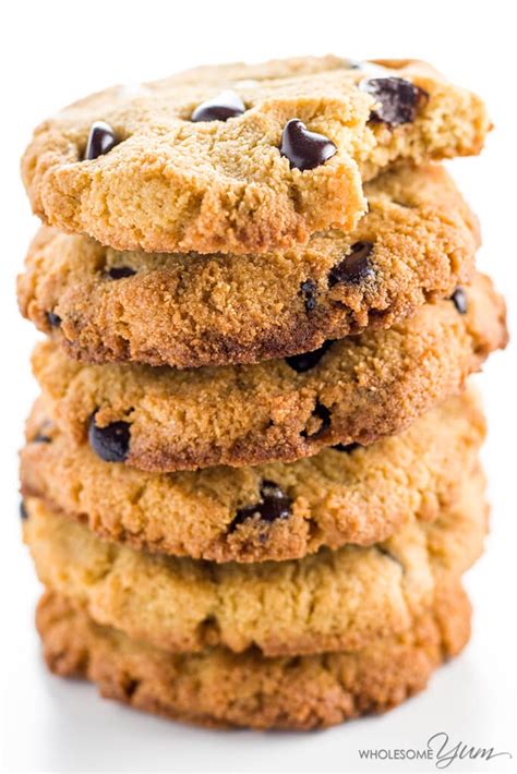Place butter and sugar in large bowl of electric stand mixer and beat until light in color. The Best Low Carb Keto Chocolate Chip Cookies Recipe With ...