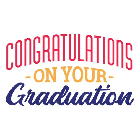 Congratulations On Your Graduation Sticker Transparent Png And Svg