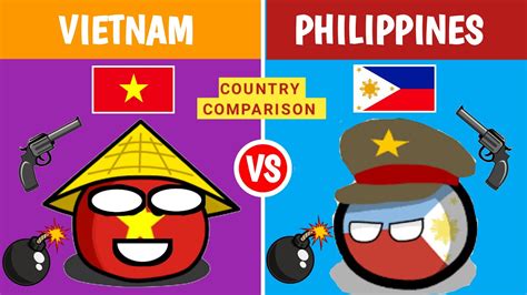Philippines 🇵🇭 Vs Vietnam 🇻🇳 Country Comparison 2023 Vietnam Vs