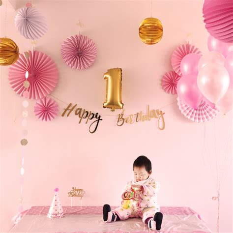 Learn more or change your cookie preferences. Aliexpress.com : Buy 24pcs(Pink,Gold) First Birthday Party ...