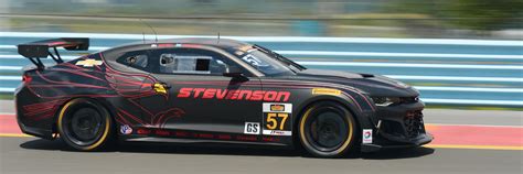 Number 57 Stevenson Motorsports Chevrolet Camaro Gt4r Gs Flickr