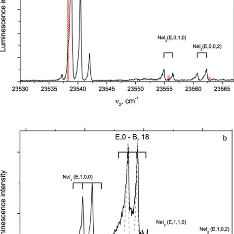 Excitation Spectrum Of Luminescence Of The I2b 19 And Products Of Vp