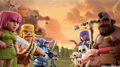 Clash Of Clans Wallpapers Wallpaper Cave