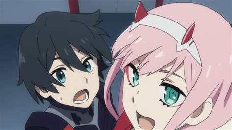 Cuteees They Are So Cuteee Hiro And Zero Two Rdarlinginthefranxx