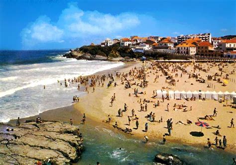 Retratos De Portugal Praia Das Maçãs Aspecto Da Praia