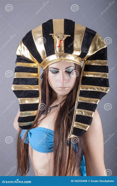 Beautiful Egyptian Woman Like Cleopatra Portrait Egyptian Women The